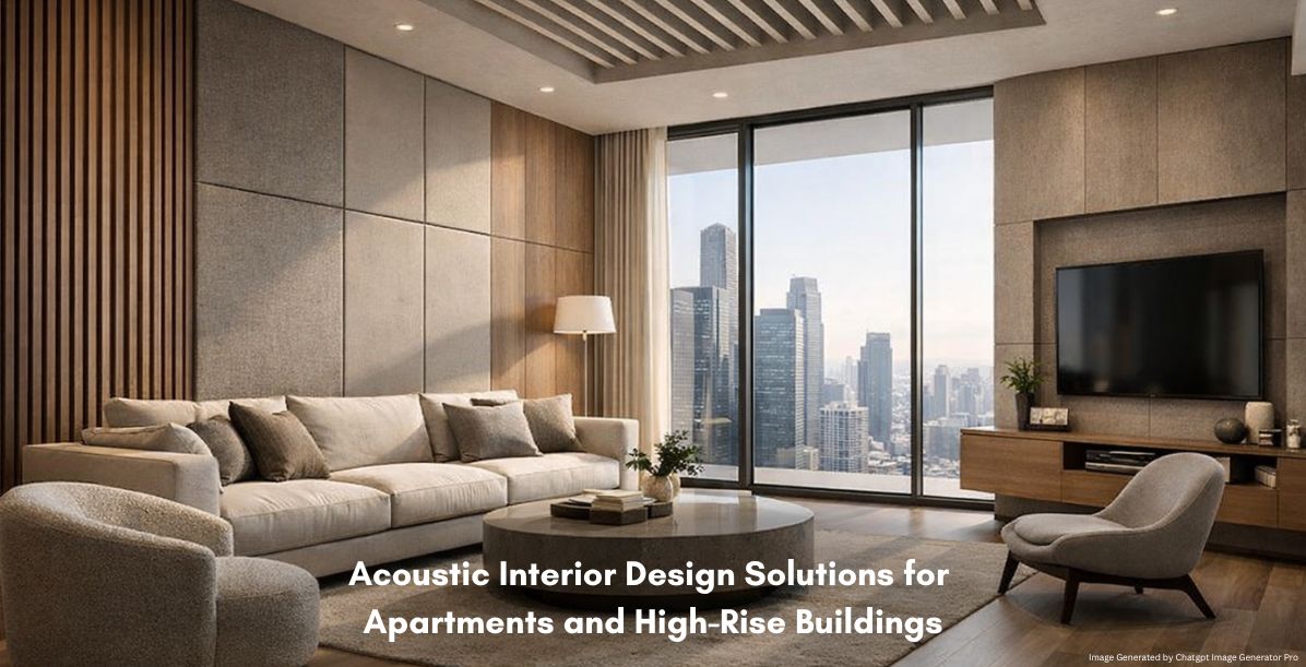 Acoustic Interior Design Solutions for Apartments and High-Rise Buildings